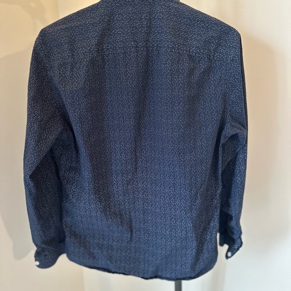 Frank & Oak Blue Casual Button Down Shirt - Picture 3 of 12